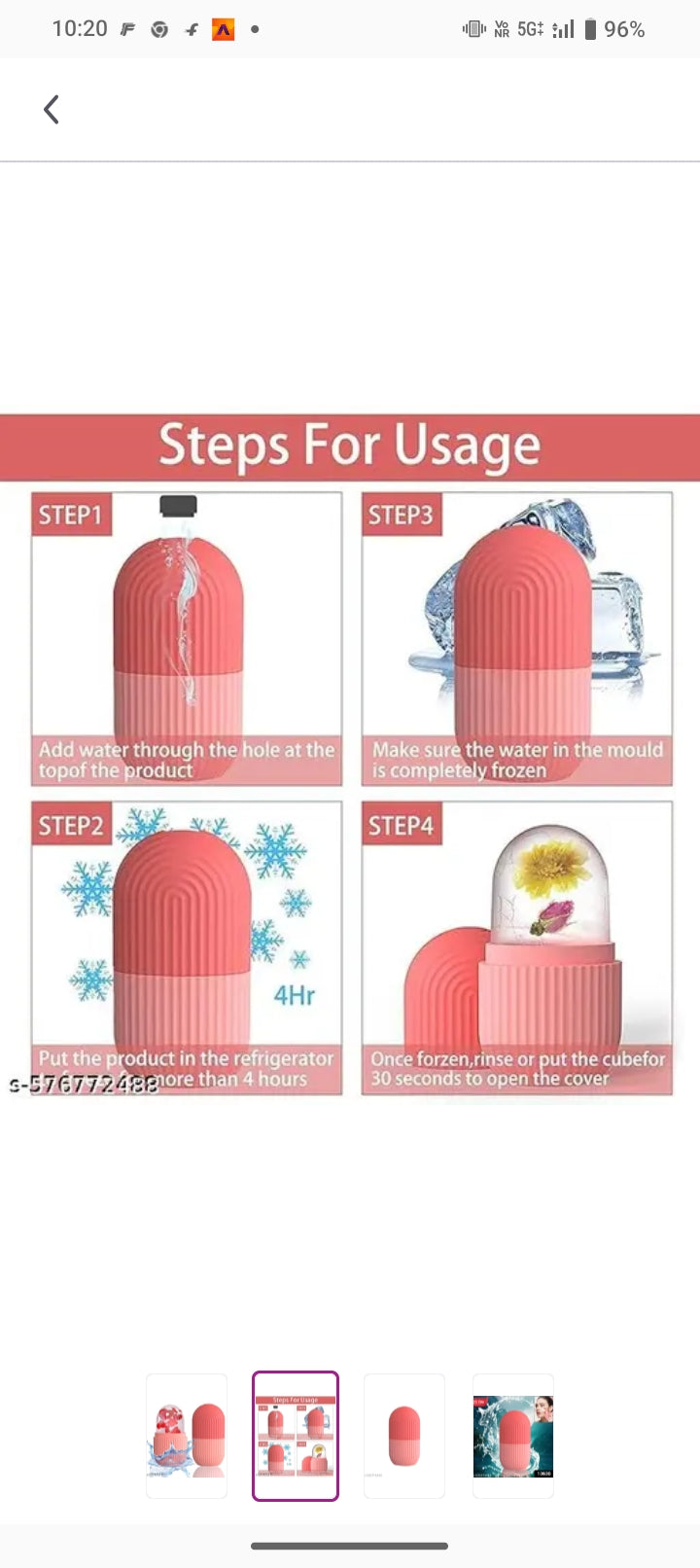 Ice roller